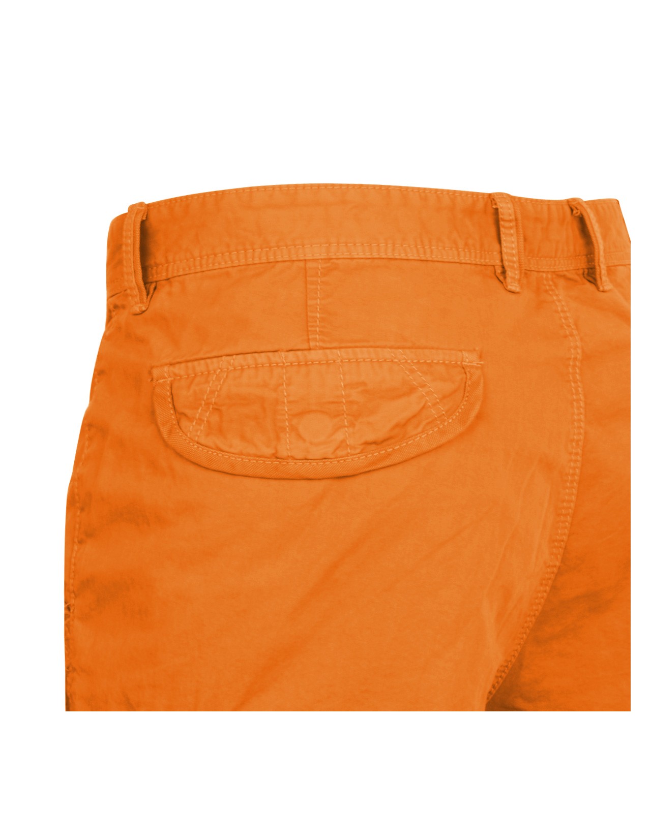 Short cargo orange: grande taille jusqu'au 64FR (50US)