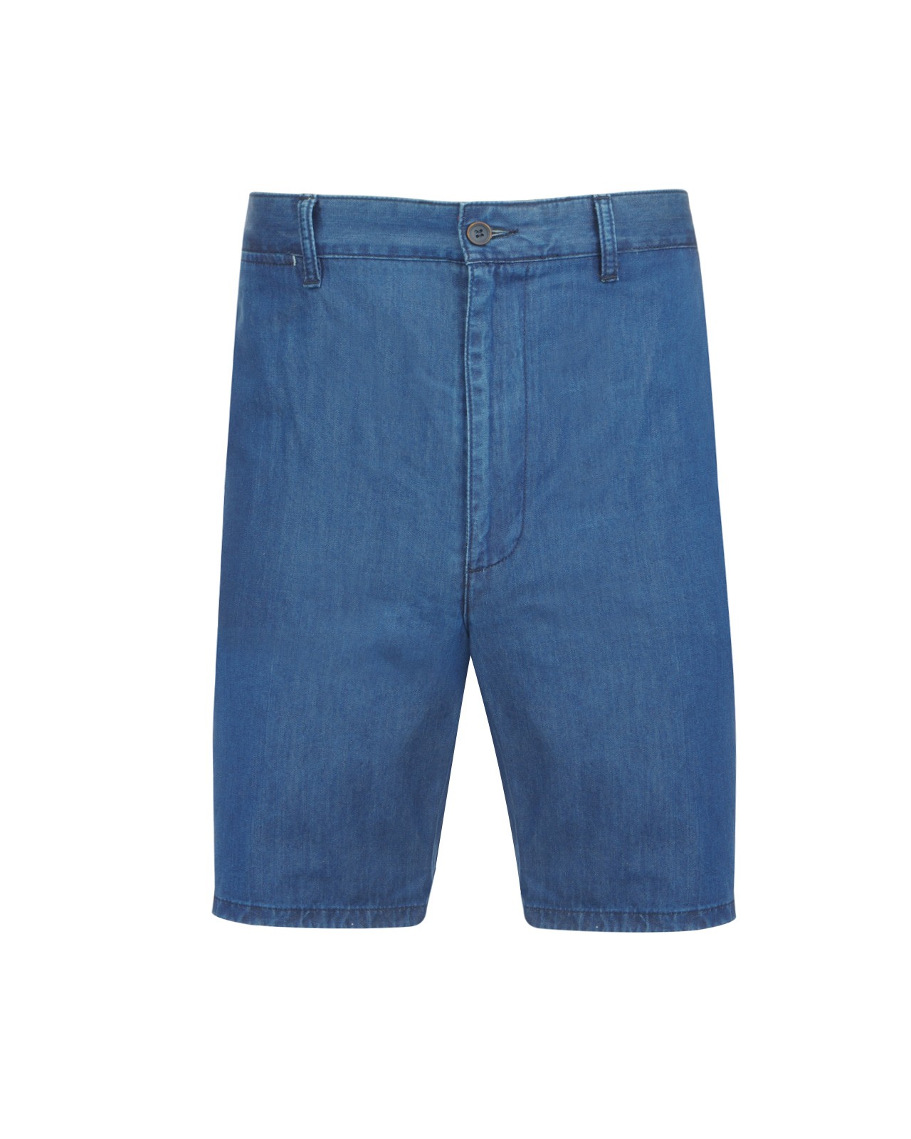 Short avec ceinture bleu indigo: grande taille jusqu'au 64FR (50US)