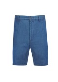 Short avec ceinture bleu indigo: grande taille jusqu'au 64FR (50US)