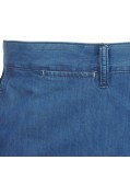 Short avec ceinture bleu indigo: grande taille jusqu'au 64FR (50US)
