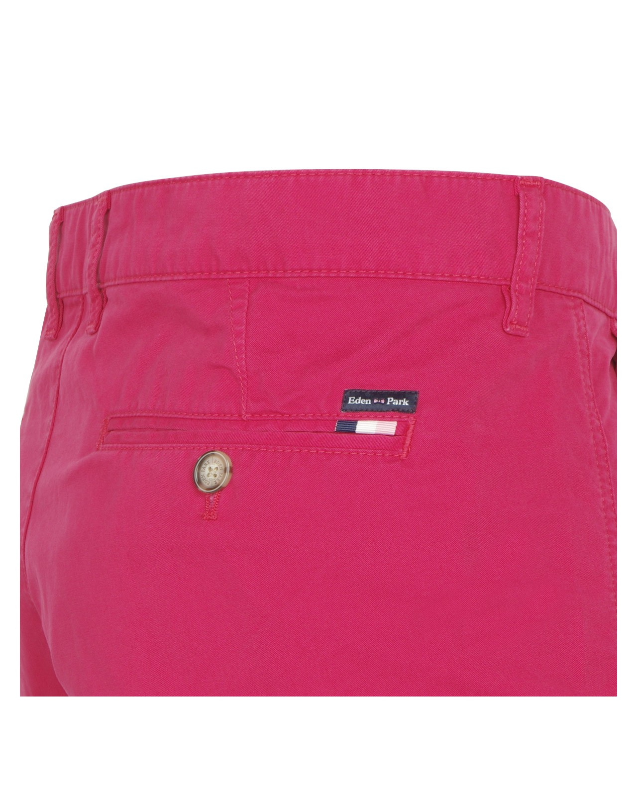 Short chino rose: grande taille jusqu'au 60/62FR (48US)