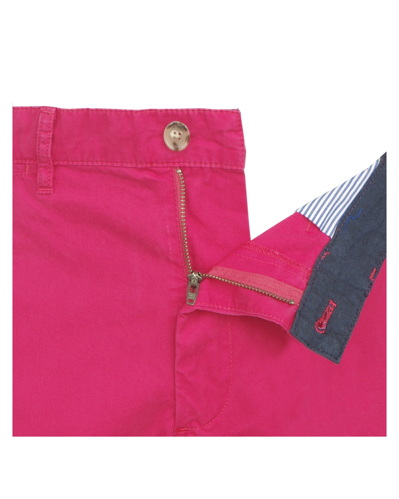 Short chino rose: grande taille jusqu'au 60/62FR (48US)