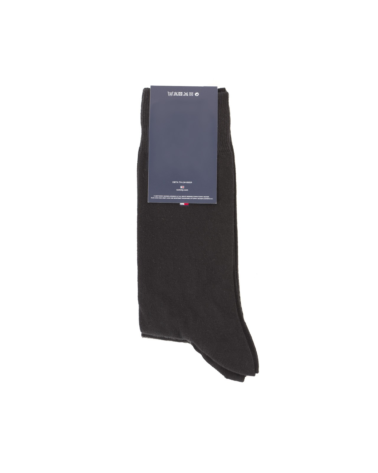 Lot de 2 chaussettes Tommy Hilfiger noires grande taille