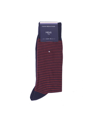 Lot de 2 chaussettes Tommy Hilfiger rouge en coton