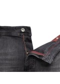 Jean super stretch CM grande taille gris