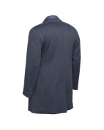 Manteau en laine Bugatti grande taille bleu marine