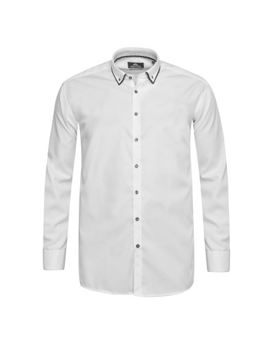 Chemise Hastorg grande taille blanche