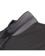 Polo manches longues Maneven pour homme grand noir