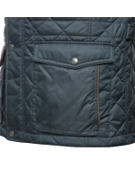 Veste matelassée S4 pour homme grand bleu marine