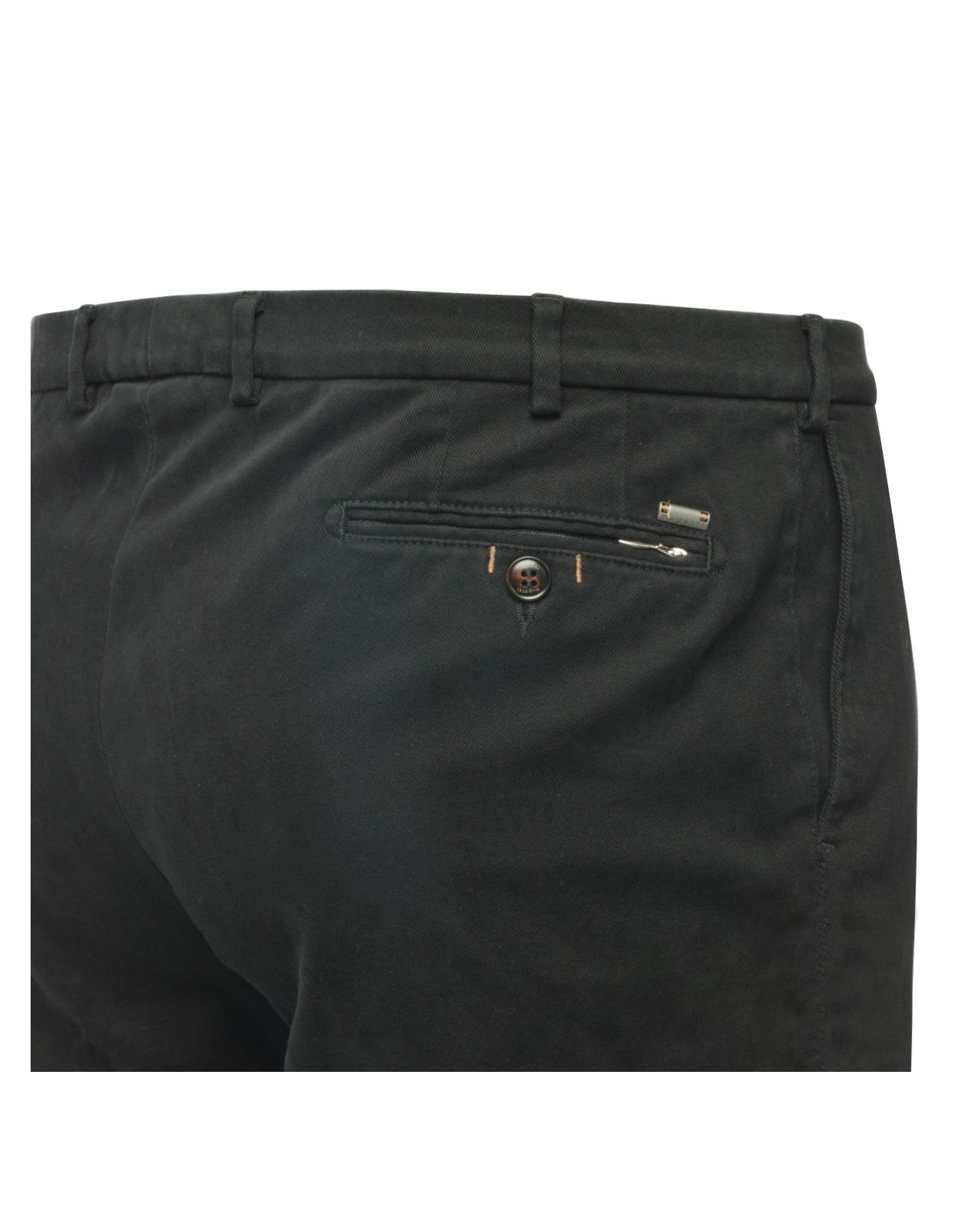 Pantalon chino Bugatti noir grande taille