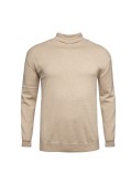 Pull coton cachemire Maneven grande taille beige