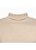 Pull coton cachemire Maneven grande taille beige
