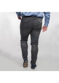 Jean super stretch CM grande taille gris