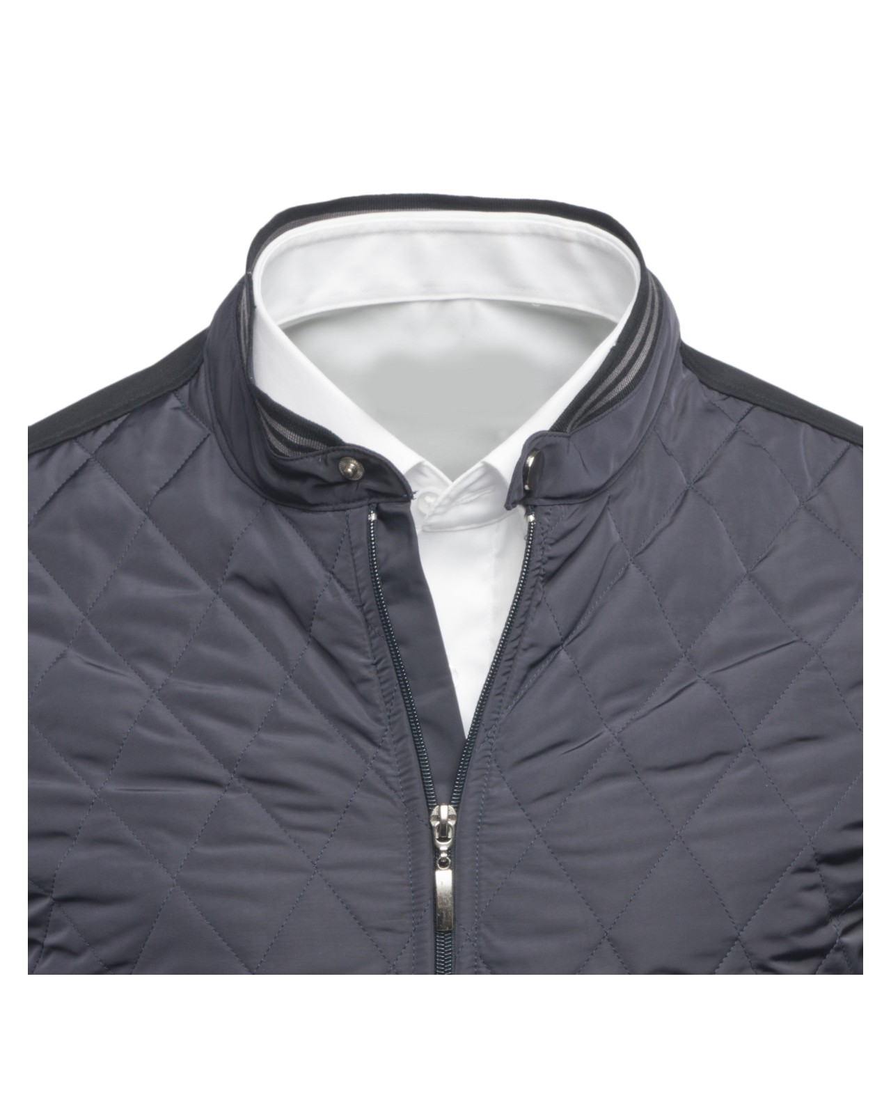 Blouson matelassé Maneven bleu pour homme grand