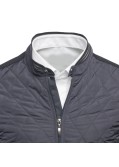 Blouson matelassé Maneven bleu pour homme grand