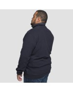 Blouson matelassé Maneven grande taille bleu marine