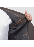 Veste de costume Digel grande taille marron