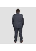 Veste de costume Motif marine: grande taille du 60 au 68
