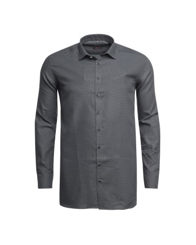 Chemise cintrée Maneven manches extra-longues 72 cm noire