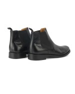 Chaussures bottines Paul Edwards bout rond grande taille noir