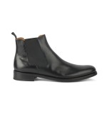 Chaussures bottines Paul Edwards bout rond grande taille noir