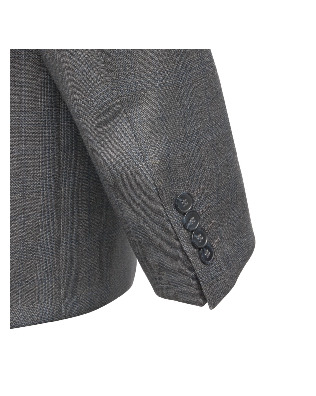 Veste de costume Black Square grande taille grise