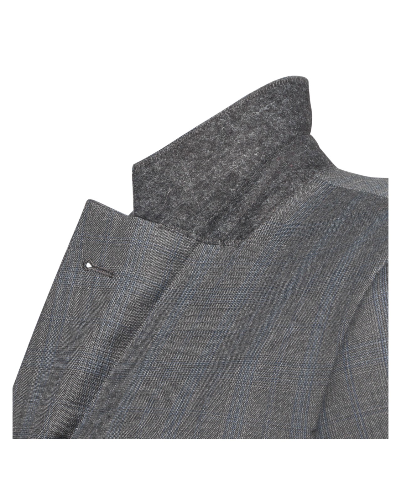 Veste de costume Black Square grande taille grise