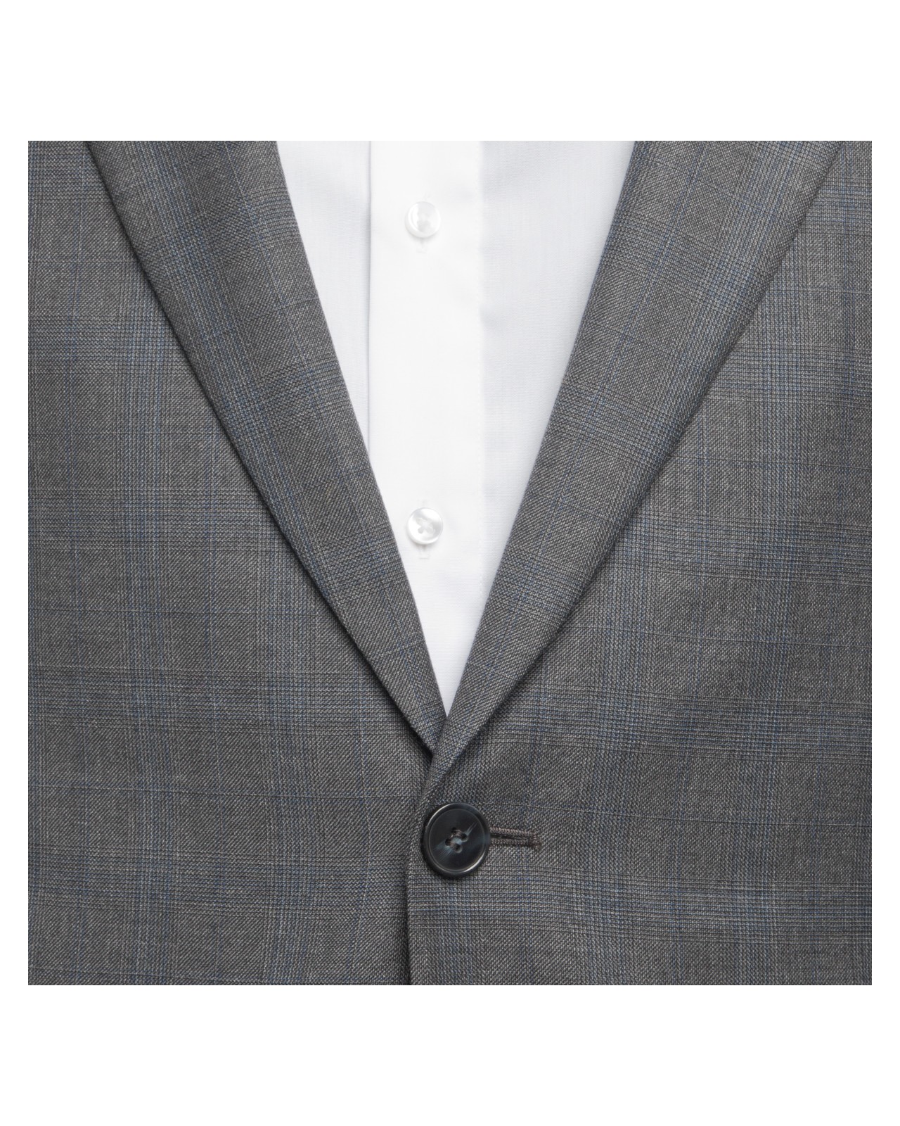 Veste de costume Black Square grande taille grise