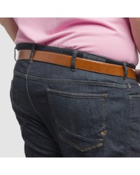 Jean super stretch CM grande taille bleu brut