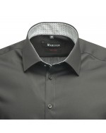 Chemise cintrée Maneven manches extra-longues 72 cm noir