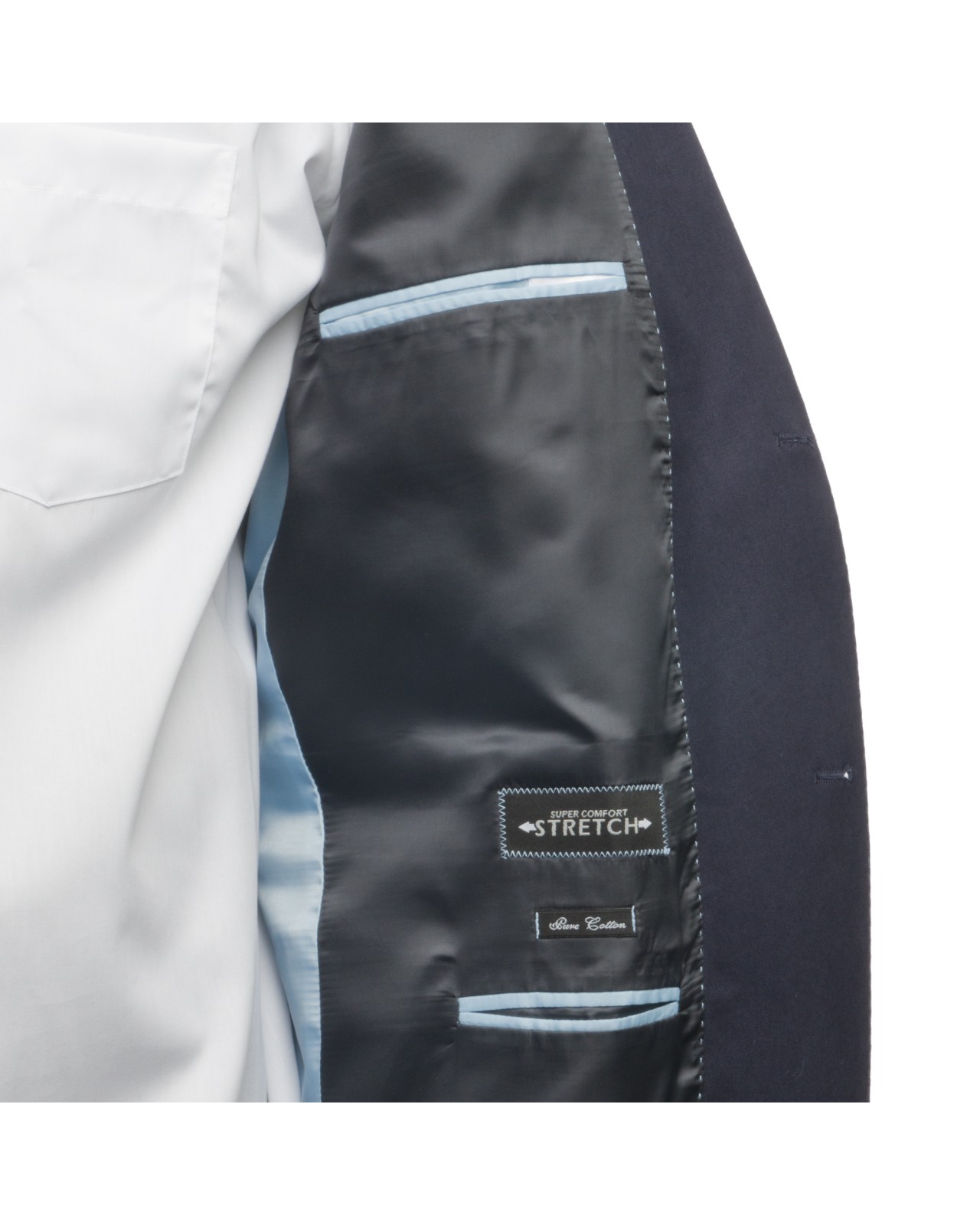 Veste Trandy marine pour homme grand