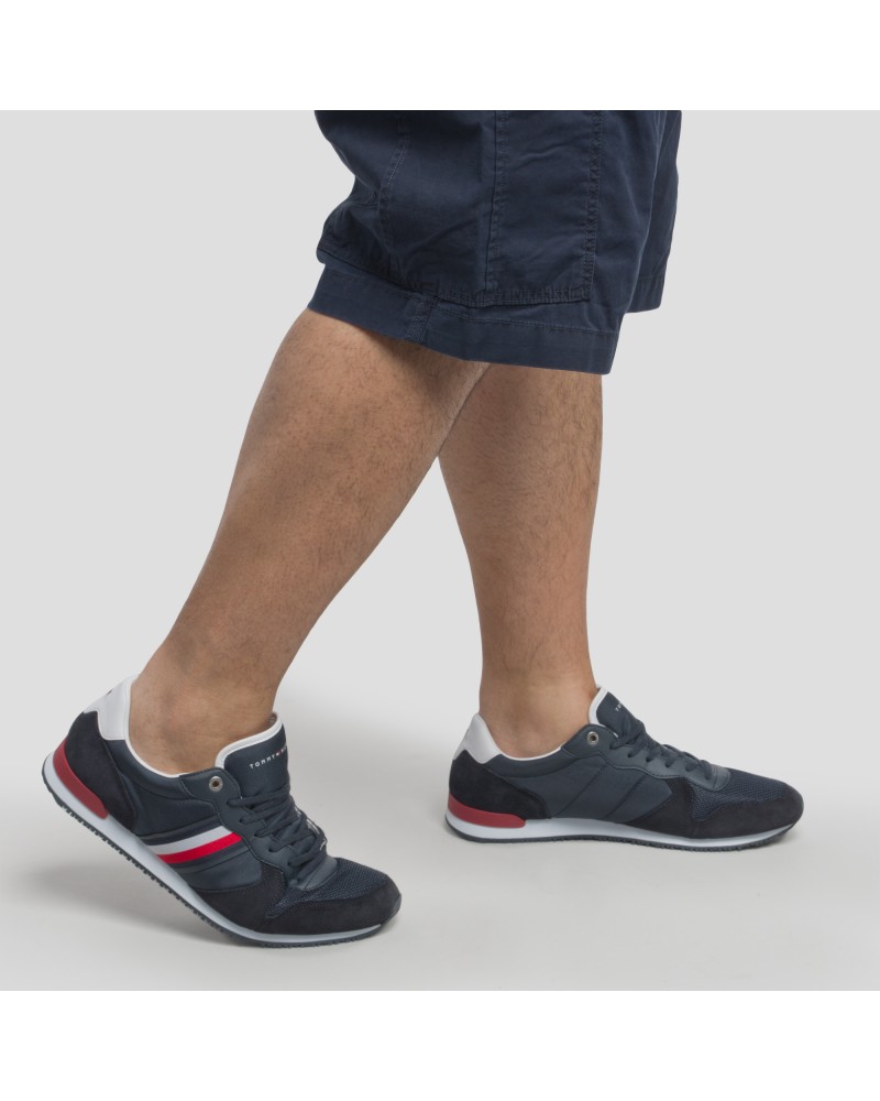 sneakers tommy hilfiger bleu marine
