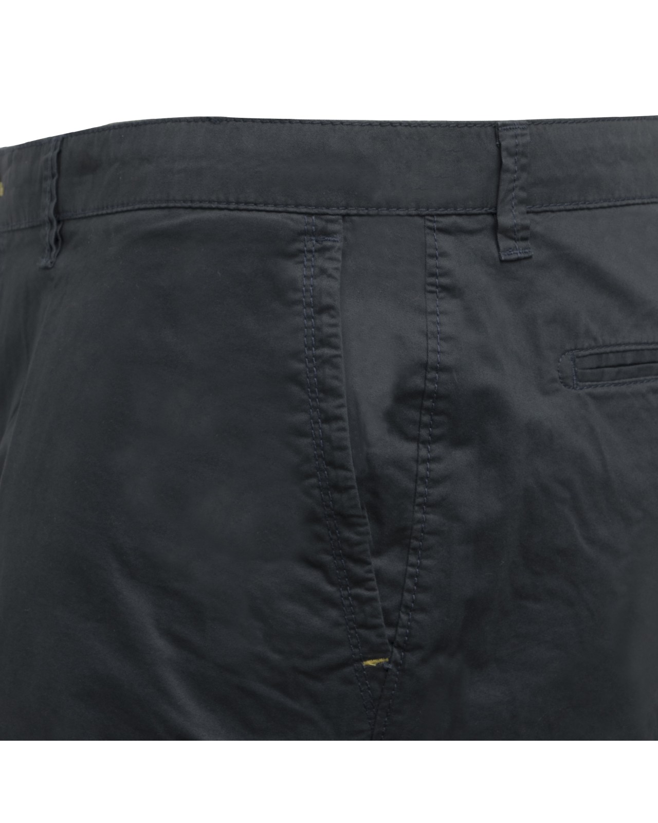 Short chino Bugatti grande taille bleu marine