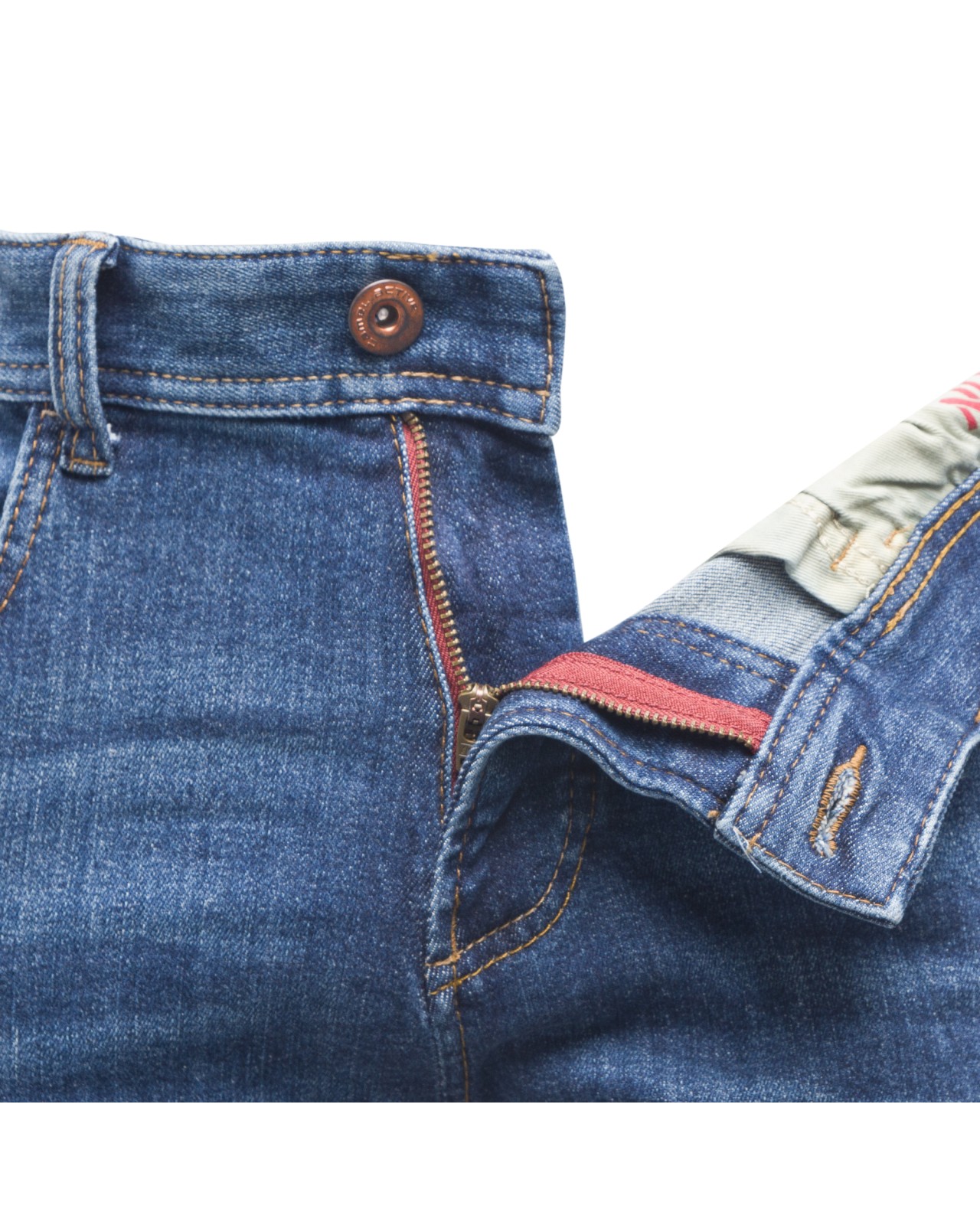 Jean super stretch CM Regular bleu stone grande longueur de jambe 38US