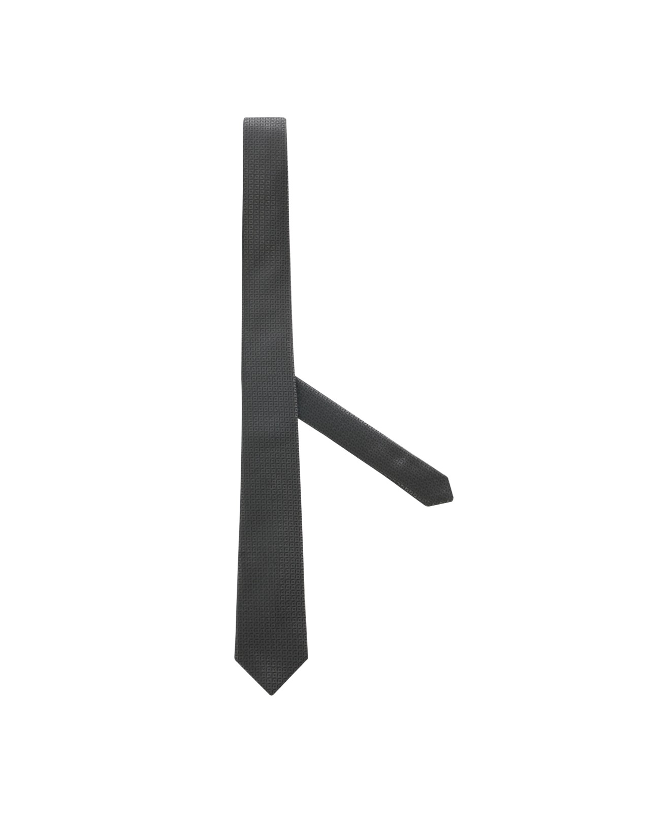 Cravate de cérémonie extra longue satiné anthracite