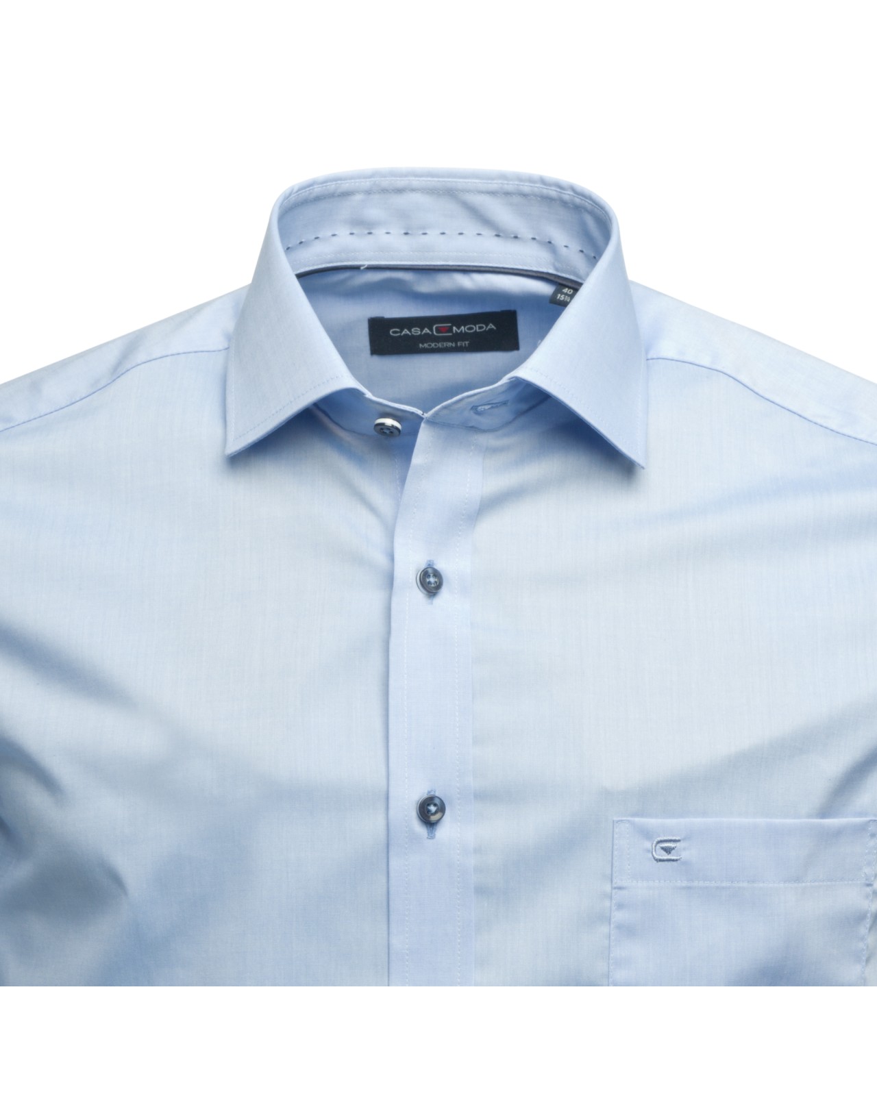 Chemise grande taille bleu Casa Moda