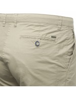 Short chino Bugatti en coton grande taille beige