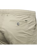 Short chino Bugatti en coton grande taille beige