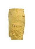 Short cargo Bugatti en coton grande taille jaune