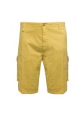 Short cargo Bugatti en coton grande taille jaune