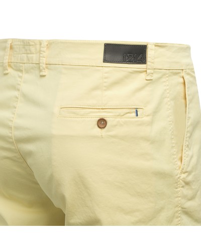 Short chino 1214 avec ceinture jaune