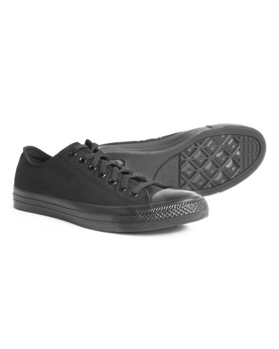 Chuck Taylor All Star OX Converse grande taille noires en toile