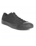 Chuck Taylor All Star OX Converse grande taille noires en toile