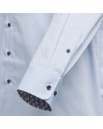 Chemise Maneven manches extra-longues 72 cm bleu facile à repasser