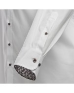 Chemise Maneven manches extra-longues 72 cm blanc facile à repasser