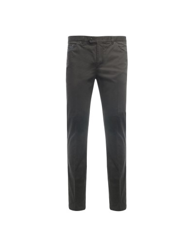 Pantalon chino Maneven grande taille noir