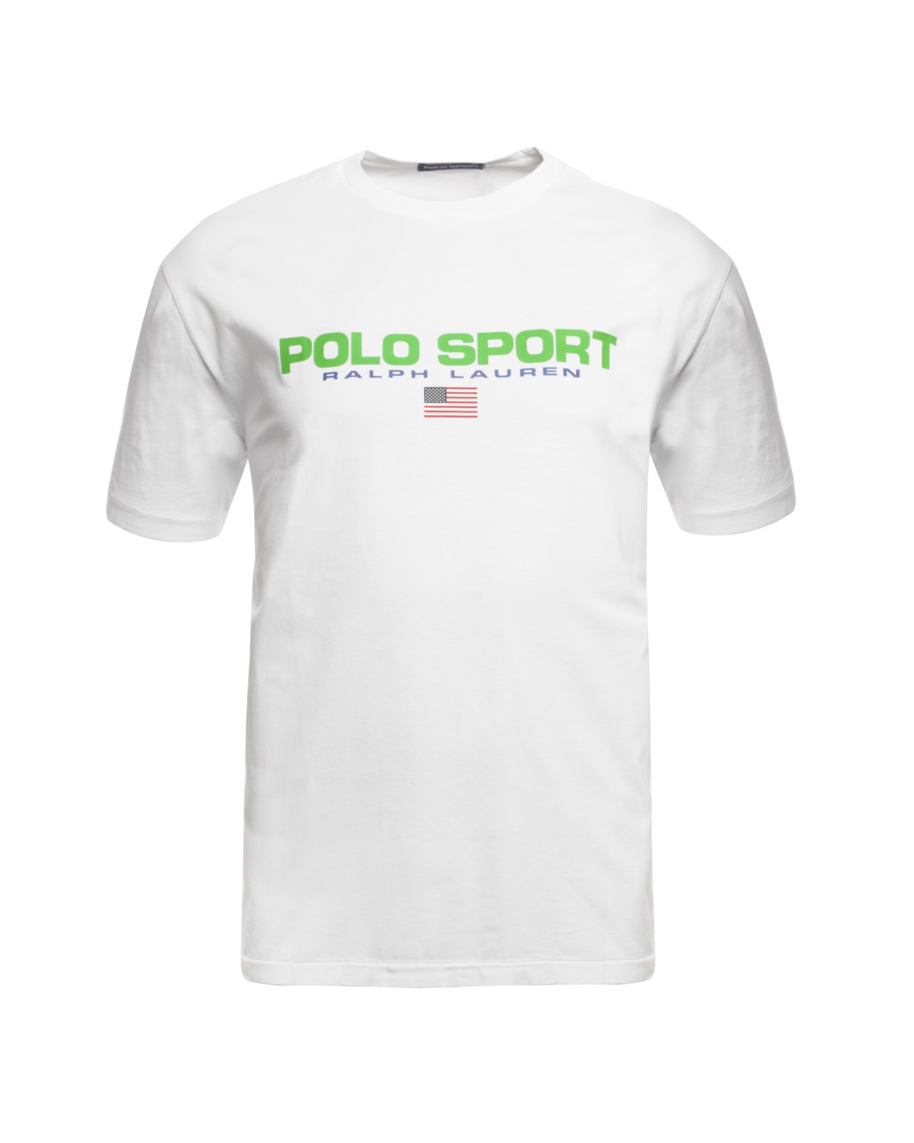 Tee Shirt Ralph Lauren col rond POLO SPORT grande taille blanc