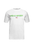 Tee Shirt Ralph Lauren col rond POLO SPORT grande taille blanc