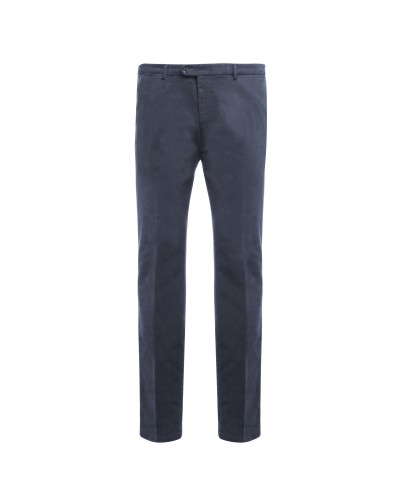 Pantalon chino Bugatti grande taille bleu marine