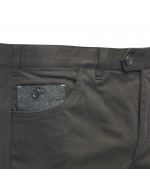 Pantalon chino Maneven grande taille noir